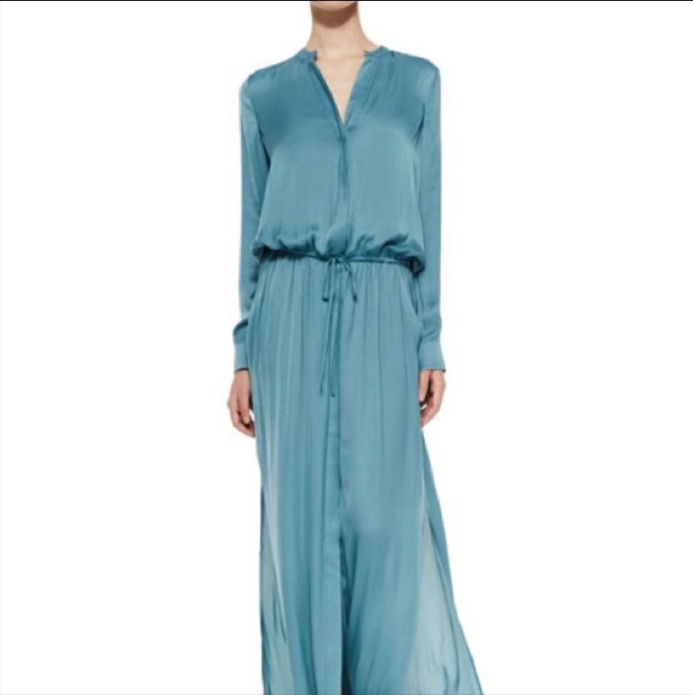 Vince Maxi Shirt Dress